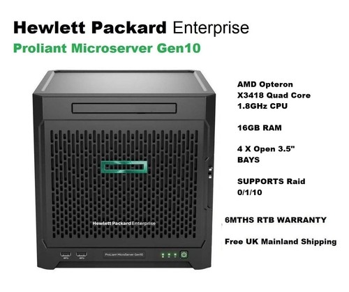 Proliant microserver gen 10 - hp,