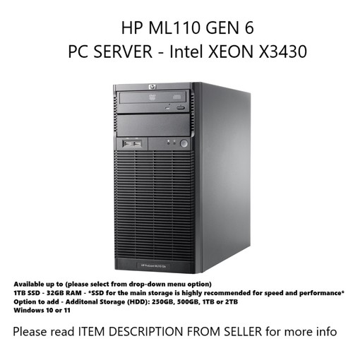 Proliant ml110 server - proliant,