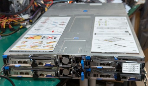Quad node 1 - 2u, server